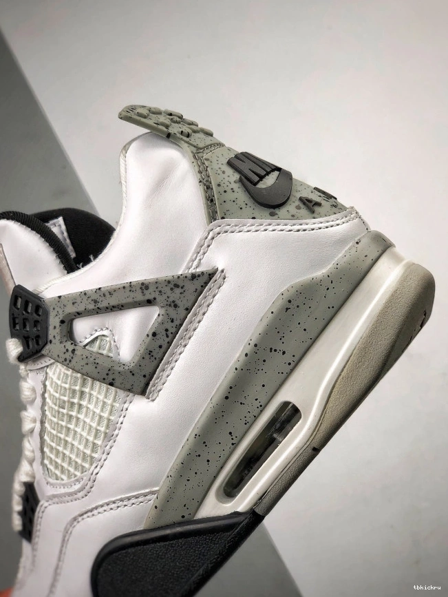 Rep TBK (nike) 840606-192 OG 4 White Cement Jordan Air 0809